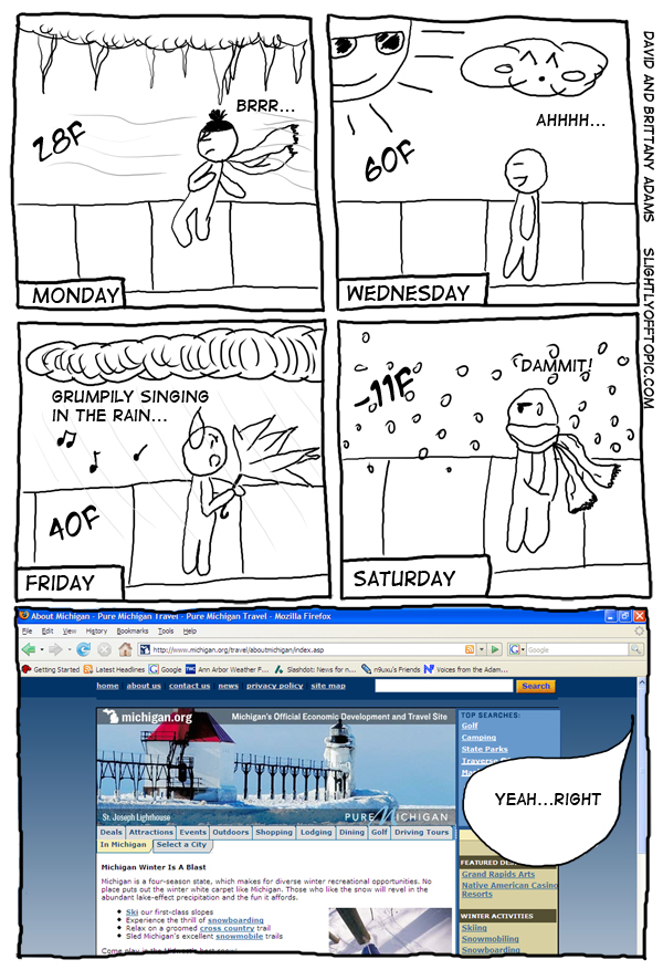 Walking in a Winter-SummerLand