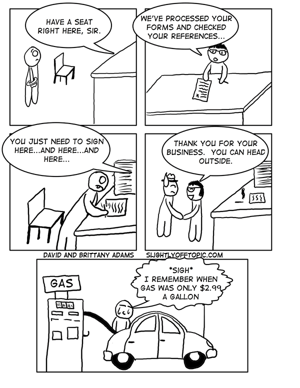 Will Work For Fuel…