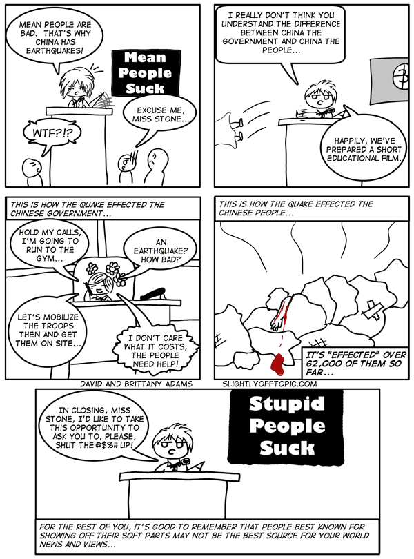 Someone Shut Her Up!