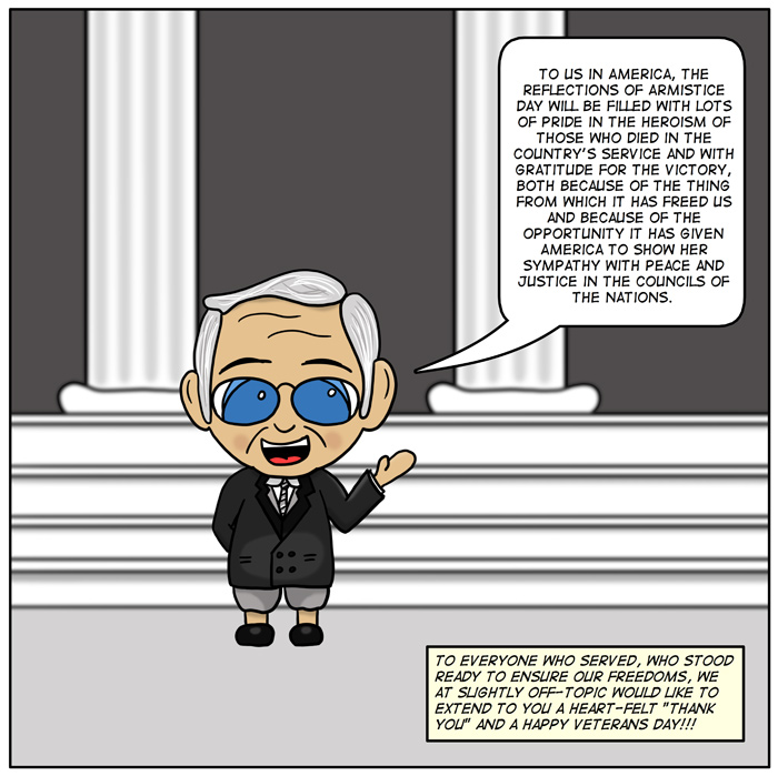 Wait until he tells you about the L'il League of Nations!