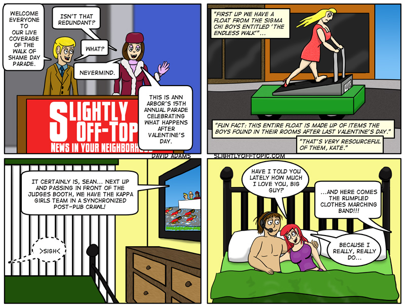 Maybe it's just a college town thing...