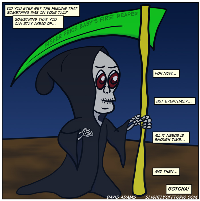 Now available as part of Fisher Price's My Reaping Tools series...