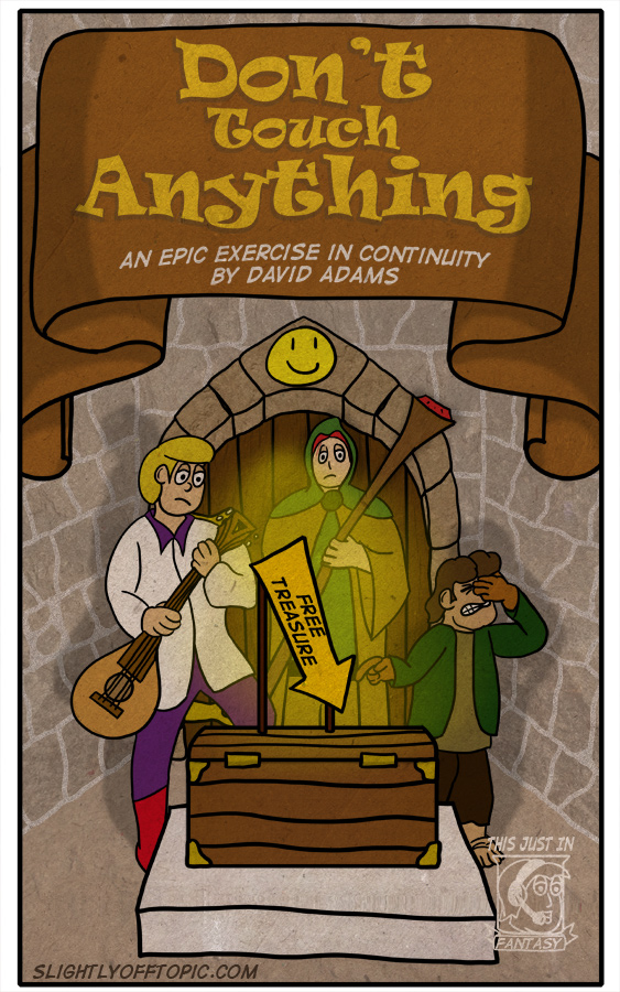 Go ahead... open it... I dare you!