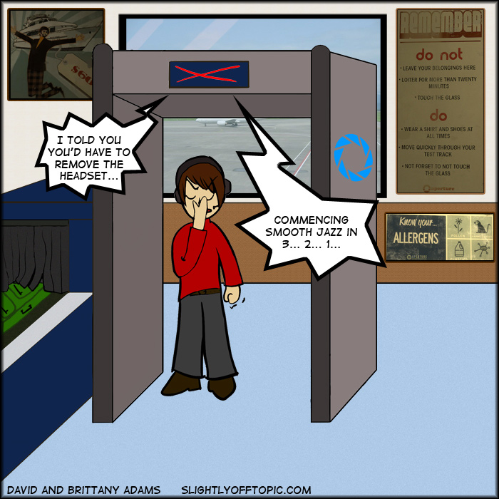 We're going to need you to turn your head and cough, sir.