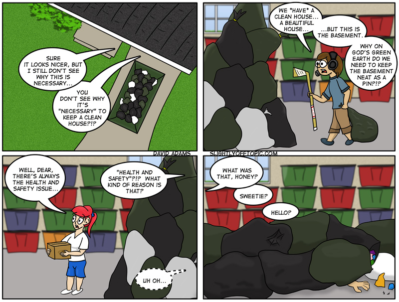 I just wanna know where the hockey stick ended up...