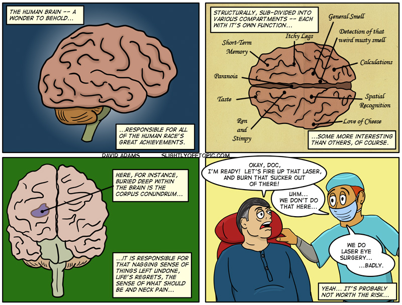 I look forward to the day that I can draw myself thin...