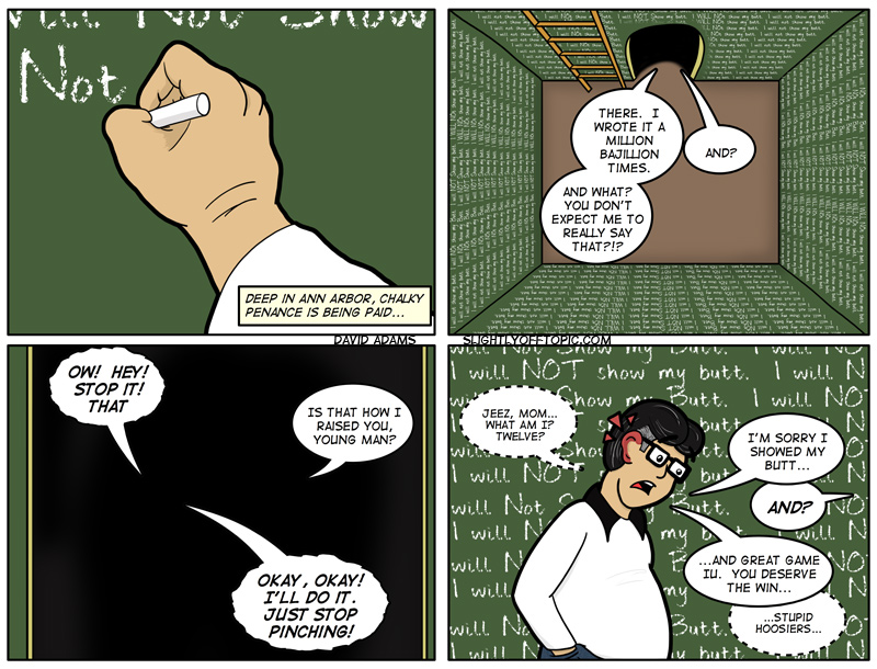 Anyone else find it weird that this house seems to have a room that is floor to ceiling green slate?!?