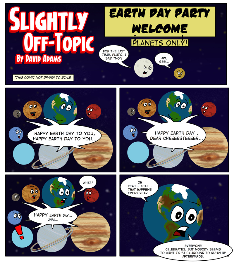 You know an earthquake or two... or maybe a plague will clear that right up for you...