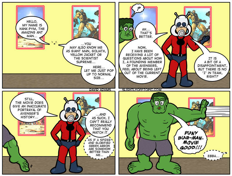 On second thought, he was probably in the movie... he was just too small to see...