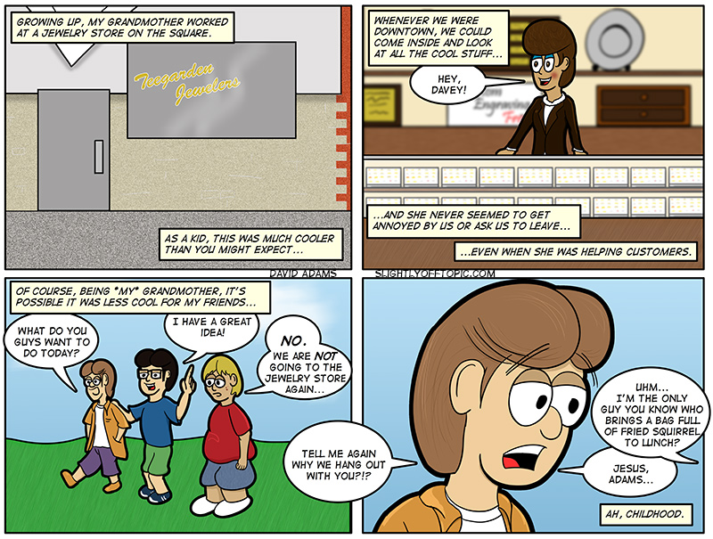 The back was my favorite part of the squirrel... meaty, chewy and just the right amount of buckshot!