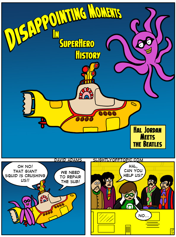 Coulda been worse... coulda been a Blue Meanie... not enough drugs in the world to deal with that sort of thing!!!