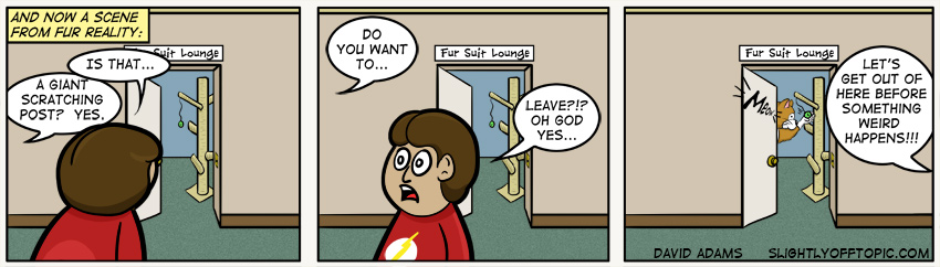 I did not go in to check if there was an equally large litterbox... some secrets are best kept within the community...