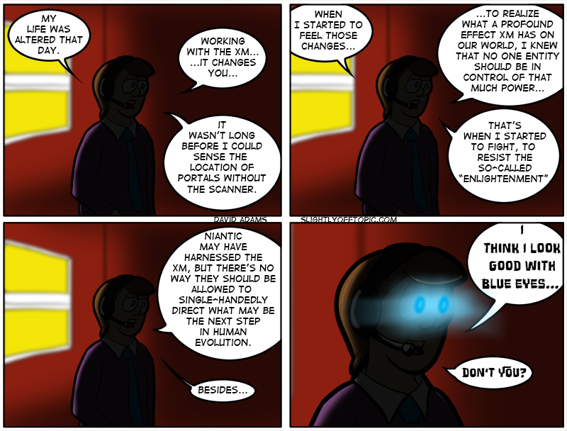 Oh yeah... a cut and paste comic... aren't you just the coolest cartoonist in the world...