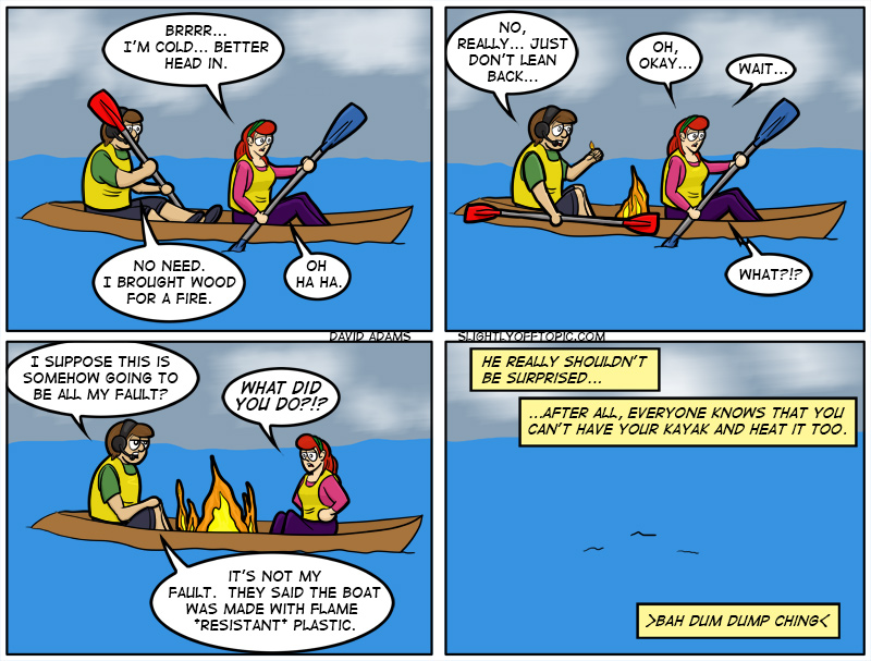 Bloop, bloop, bloop...